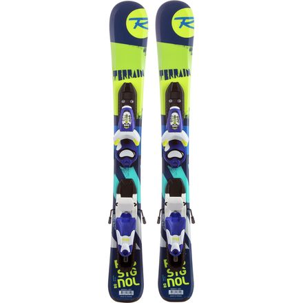 Rossignol Terrain スキー 116cm Rossignol Terrain Boy Kids Skis + Kid X 45 | SkatePro スキー