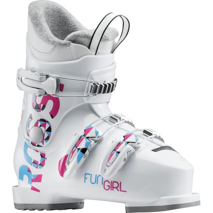 ROSSI GIRL FUN 女性用スキー靴 ホワイト Rossignol Fun Girl J3 Ski Boot - Kids' - Kids