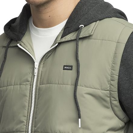 RVCA Puffer Full-Zip Hoodie - Men's - Clothing