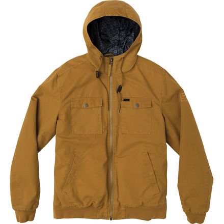 RVCA Hooded Bomber II Jacket Men s Clothing
