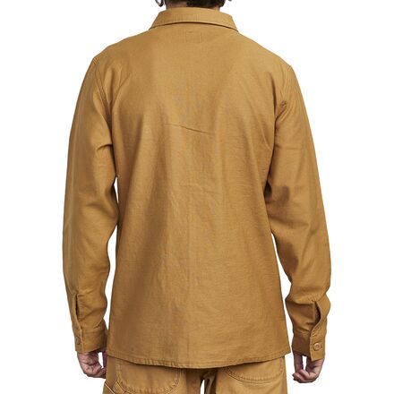 史上最も激安 Fubar トップス シャツジャケット シャツ メンズ Rvca ルーカ Shirt Camel Jacket カジュアルシャツ Adamscounty Iowa Gov