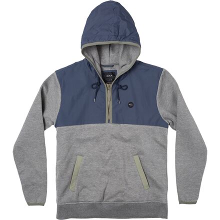 RVCA Oak Fleece Anorak Jacket Men s Clothing