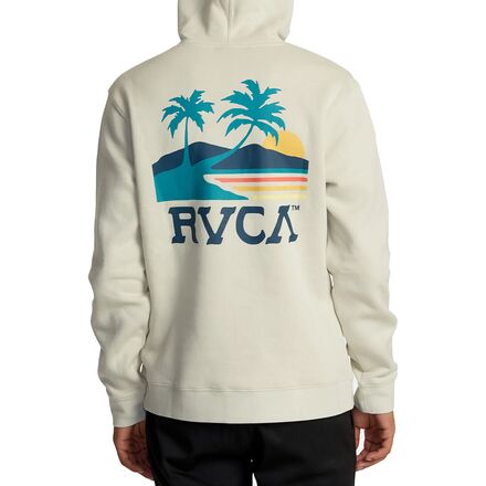 RVCA Sunny Days Hoodie Men s Silver Bleach XXL