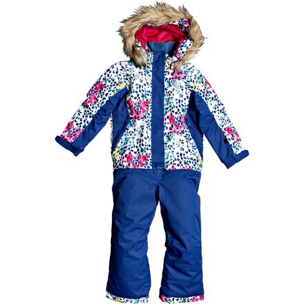 スノーボード ROXY PARADISE JUMPSUIT T6~T7 Roxy Paradise Jumpsuit Snow Suit - Toddler Girls' - Kids