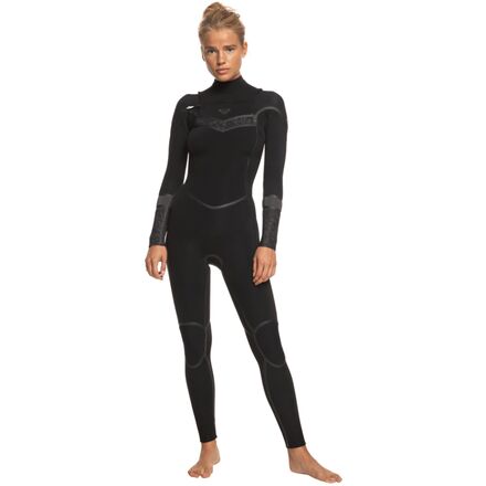 Roxy 3/2 Syncro+ FZ Front Zip Wetsuit - Women's - Clothing