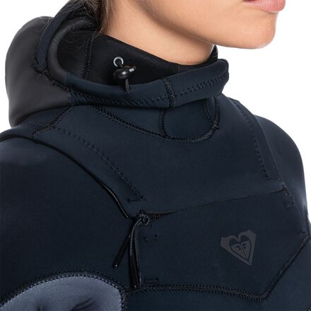 Roxy Syncro 5/4/3 Hooded Full-Zip GBS Wetsuit - Women's - Clothing