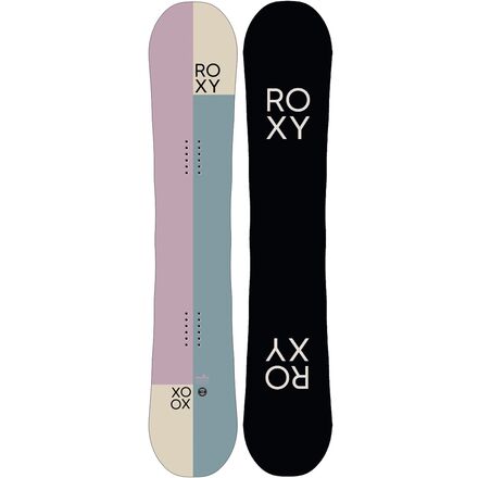 geci snowboard roxy Women's XOXO Pro C3 2025 Directional C2 hybrid contour with a 1 set back stanceBuilt with solar power Roxy Smoothie Snowboard