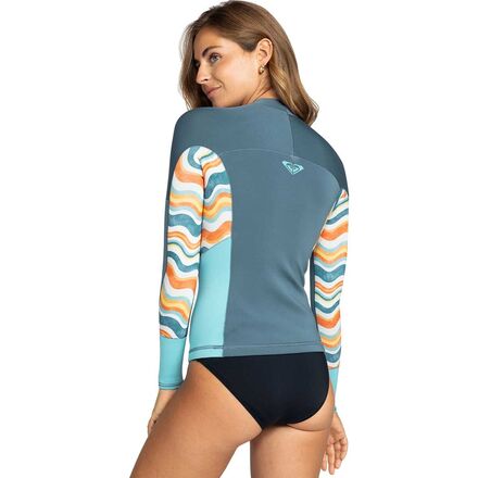 Roxy 1mm Swell Series Long Sleeve Wetsuit Top - Women's - Clothing