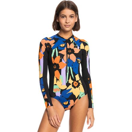 Roxy Onesie New Panel Long-Sleeve Rashguard - Women's - Clothing