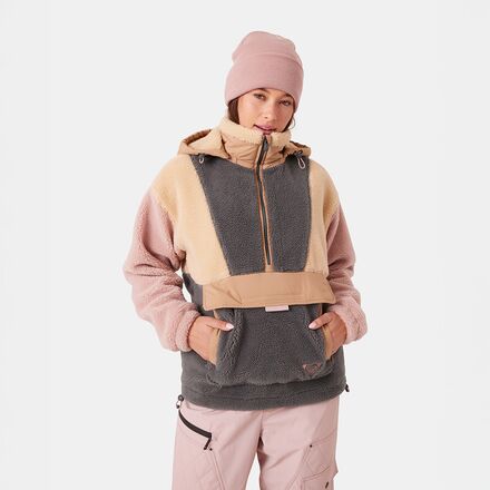 Roxy Rita 1/2-Zip Sherpa Anorak - Women's - Clothing