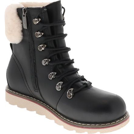 My Royal Canadian Letherbridge Men and Women Royal Canadian Lethbridge Leather Shearling Cuff Boot  main image 4