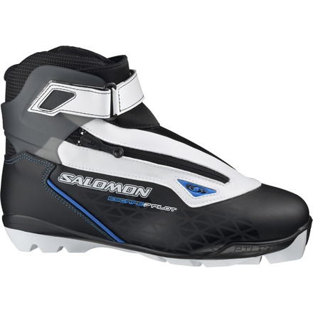 salomon escape 7 pilot cf xc ski boots Men's Cross Country (102821) UK 12 Sports & Outdoors The ergonomic touring cuff provides additional stability and ankle support while maintaining efficient lateral support Alternative cross-country ski boots SNS