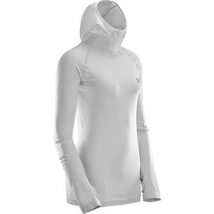 Salomon Lightning Pro Hooded Top Long Sleeve Women s Run