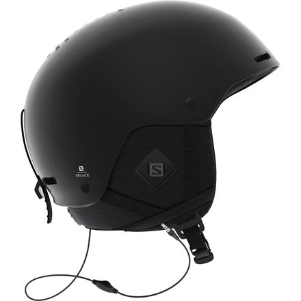 salomon audio ski helmet Salomon Brigade+ Audio Helmet
