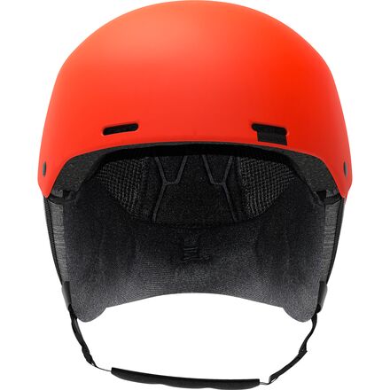 salomon brigade audio black orange ski helmet RTL 2023 the Brigade Orange Pop is not only a practical choice for winter sports enthusiasts but also an environmentally conscious decision Salomon Jib Salomon Brigade Audio
