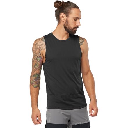 Salomon Cross Run Tank Top - Men's - Clothing