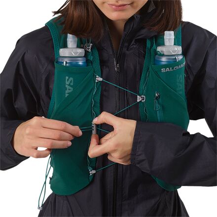 SALOMON - SALOMON ADV SKIN 5L グリーン Salomon Adv Skin 5 Set Unisex