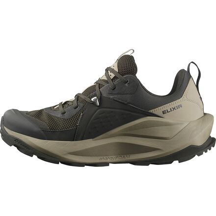 Salomon Men\'s Black Mustard Elixir GTX‎ Gore-Tex Trail Athletic Trekking Shoes 8 Salomon | Shoes | Salomon Mens Black Mustard Elixir Gtx  main image 3
