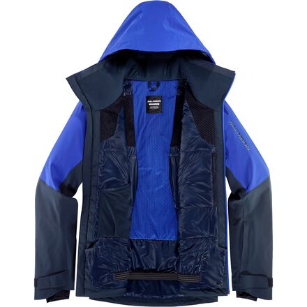 スキー SALOMON BRILLIANT JACKET MEN NIGHT SKY Salomon Brilliant Mens Jacket 2025 | Corbetts Ski + Snowboard