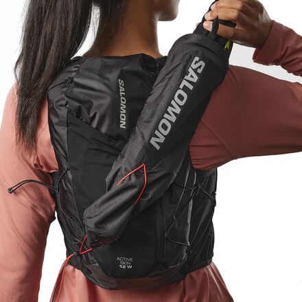 Salomon Active Skin 12L Running Hydration Vest + Flasks - Women's