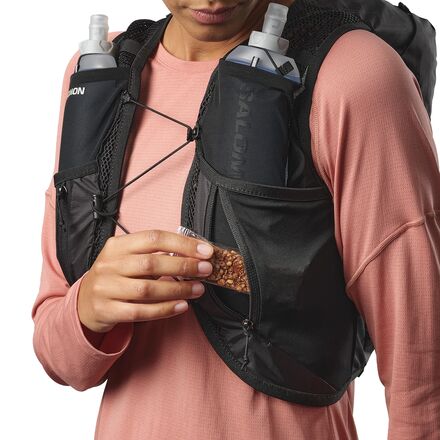 Salomon Active Skin 12L Running Hydration Vest + Flasks - Women's