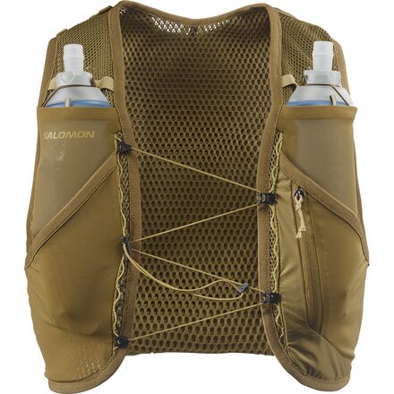 Salomon Active Skin 4L Running Hydration Vest + Flasks - Hike & Camp