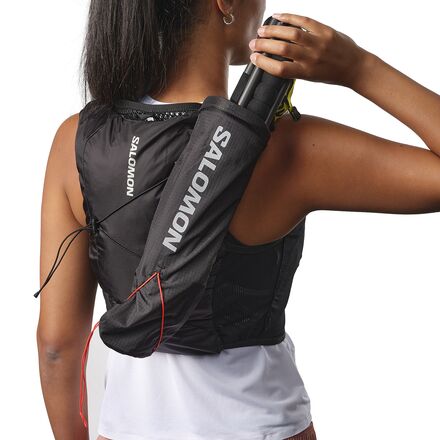 salomon hydration for skiing ADV HYDRA VEST 4 Running Pack , BLACK, S : Sports & Outdoors Ideal for all your trails Salomon Active Skin 12 -