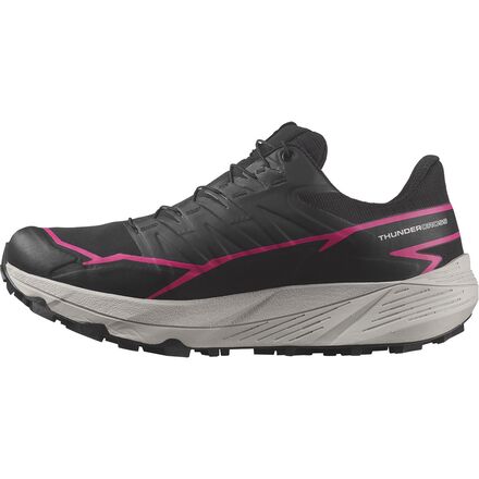 Salomon Thundercross Trail Running Shoes Black Pink M12 W14 Activewear 107-15 Salomon Thundercross GTX Trail Running Shoe (Women) - Black  main image 4