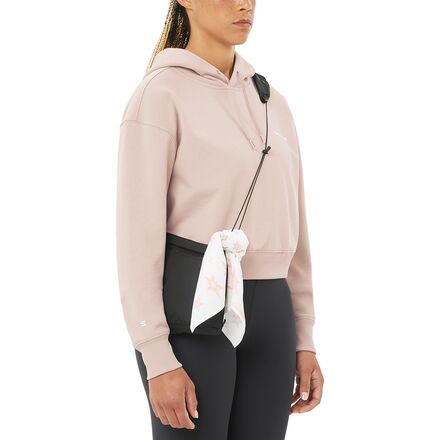 売れ筋商品|||サロモン パーカー・スウェットシャツ アウター レディース Cropped Hoodie - Women's Cyclamen Salomon Cropped Hoodie - Women's - Clothing