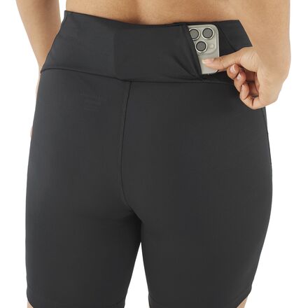 【SALOMON】 Shakeout Core Short Tights 6 Inch W /追跡付 Salomon Shakeout 6in Short Tight - Women's - Clothing
