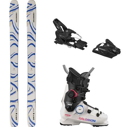 aspen ski and board salomon qst boot Salomon QST 106 Ski + Strive 14 MN + S/Pro Supra BOA 130 Boot