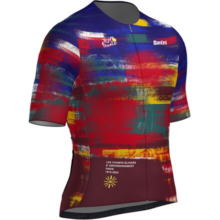 Santini Tdf Arrivee Dash Jersey - Men's - Bike