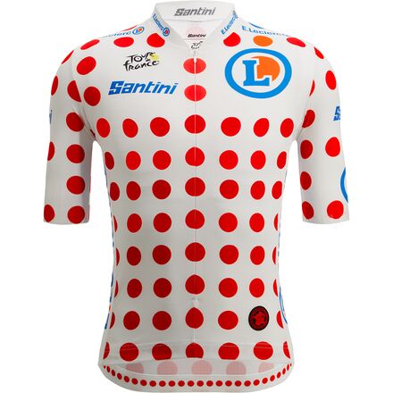 Santini Tour de France Official Polka Dot Jersey - Men's - Bike