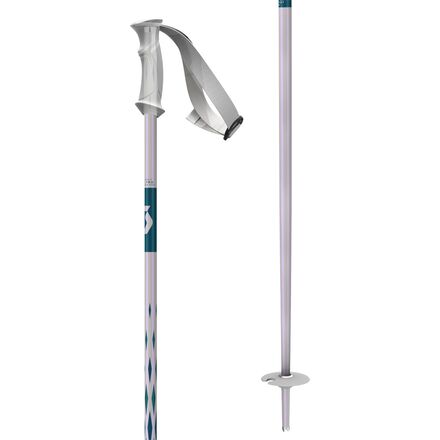 salomon arctic ski poles white blue purple Steep Pro Vario S3 The Lady Arctic Ski Poles from Salomon offer premium style and durability for all mountain skiers Ski Poles – shopnomads