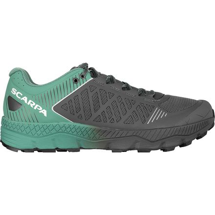 Scarpa Men's Spin Ultra Shoe - 41 - Iron/Deep Sea