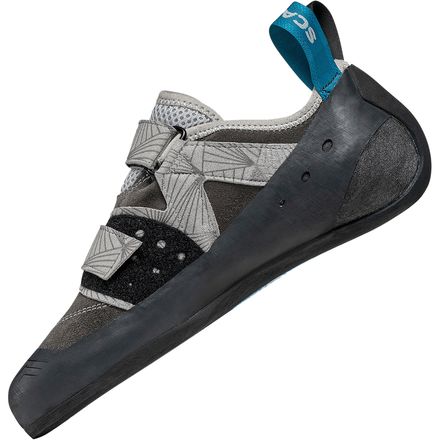 Scarpa Origins Blue-Gray Suede Climbing Shoes, Loop Straps, Euro 46, US 12 Amazon.com | SCARPA Men main image 4