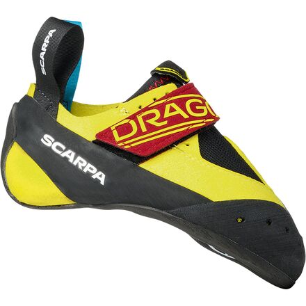 Scarpa Drago Kid Climbing Shoe - 33 - Yellow
