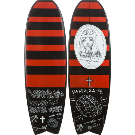 Vampirate Surfboards ミッドレングス Vampirate 'Far Out Groovy' Mid Length Surfboard – Sideways
