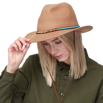 Sunday Afternoons Vail Wool Hat Brown S/M Bead Hatband Amazon.com: Sunday Afternoons Vail Hat, Brown, Medium  main image 4