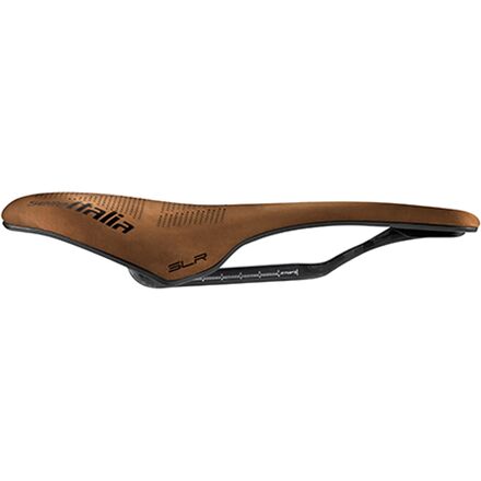 Selle Italia SLR サドル ブラウン Selle Italia SLR Boost Kit Carbonio Nubuck Saddle - Bike