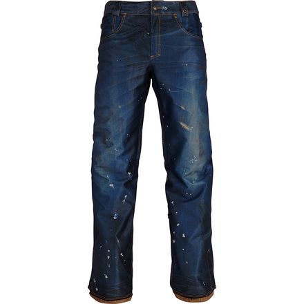 686 Deconstructed Denim Denim Snowboard Pants Womens 686