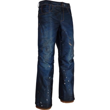 686 men's deconstructed insulated denim pant