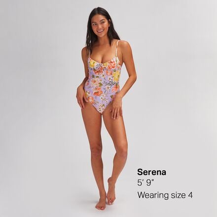 Seafolly Paradise Garden Underwire One Piece Swimsuit - Women's