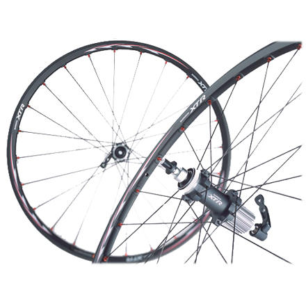 SHIMANO XTR/WH-M975 前後セット Shimano XTR WH-M975 XC Racing - Wheelset - Bike