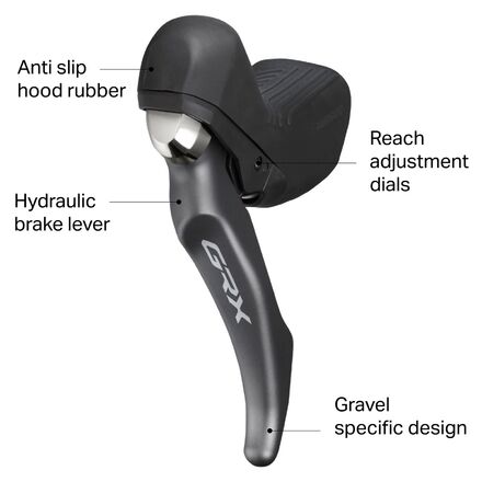 Shimano GRX BL-RX810 Brake Lever - Bike