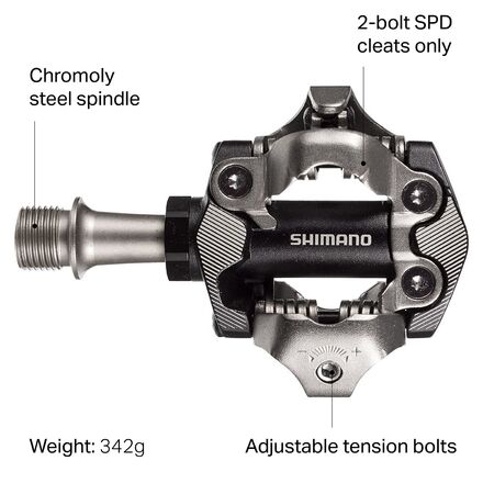 Shimano XT PD-M8100 Pedals - Bike
