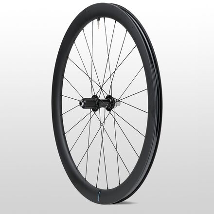 Shimano 105 WH-RS710 C46 Carbon Road Wheel - Tubeless - Bike