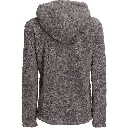 high pile fleece hoodie