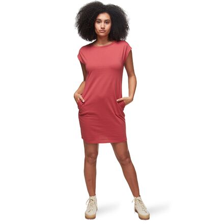 slim fit dress slacks Women's 100% Organic Cotton T-Shirt Dress