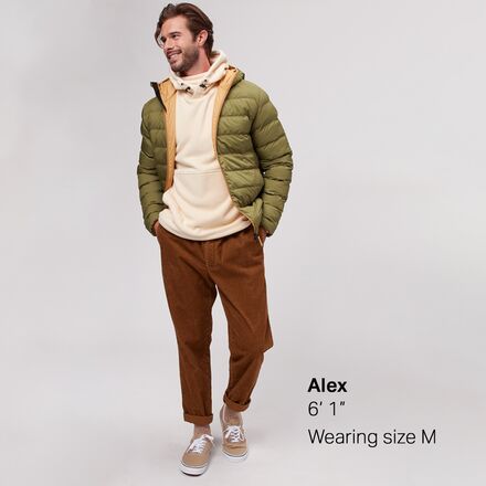 stoic insulated hooded jacket